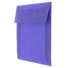 JAM Paper Enveloppes carrées translucides, 6 x 6 po, bleu primaire, 250/paquet-Intérieur vierge où écrire un mot personnalisé