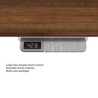 DecentLiving - Bureau assis/debout - 60 L x 30 W po - noyer massif-Provenant du bois de la forêt nord-américaine locale