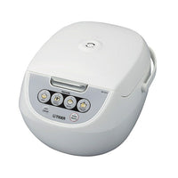 Tiger – Cuiseur à riz de 5,5 tasses contrôlé par microprocesseur, et réchaud avec contenant Tacook-Facile à utiliser : appuyez sur un bouton pour activer la cuisson