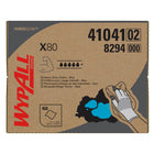 Wypall - Chiffons robustes X80 Power Clean (41041), boîte BRAG, bleus, 160 feuilles-6