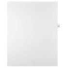 Markmaker - Intercalaires imprimes Legal, Blanc, 1/15th coupe, format lettre, sans trous, 25 tabs/PQT, 5 PQT/Boite, Numero 111-Intercalaires imprimes Legal