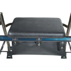 Drive Medical - Rollator avec dossier amovible et siège rembourré, roues de 7,5 po, bleu-Vient avec un nouveau siège rembourré sans couture