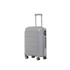 Air Canada - Valise de cabine rigide à roulettes pivotantes de 20 po Optimum  - Gris clair-8 Roues pivotantes