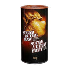Sucre à l'état brut - Sucre Turbinado naturel, 500 g-Fabriqué de mélasse naturelle