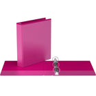 Davis Group Super offre Easyview, Reliure View à anneaux ronds 1.5 po, personnalisable, paquet de 6 - Rose-1.5 po