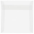 JAM Paper Enveloppes translucides, 6,5 x 6,5 po, transparent, 250/paquet-Enveloppes en papier translucide clair