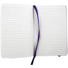 JAM Paper - Carnet ligné à couverture rigide, fermeture à élastique, format voyage (4 x 6 po), violet, 2/paquet (340528851g)-5