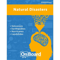 Livre numérique : Natural Disasters for Elementary Students (format PDF, téléchargement pour 1 utilisateur), 4 sujets, ISBN 9781630960452-1