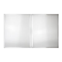 Kit d'accessoires pour fenêtre Poly T pour climatiseur - 18.6'' x 54''-Kit d'accessoires pour fenêtre