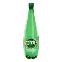 Perrier - Bouteille d’eau régulière - 1 L-Eau de source naturelle, dioxyde de carbone
