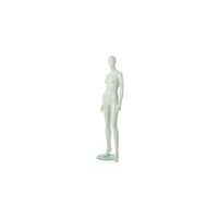 Mannequin femme adulte abstrait de la collection RP, blanc lustré (RPFA 1)-Mannequin femme