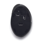 Kensington - Pro Fit Souris ergonomique sans fil pour gauchers - noir-Personnalisable avec le logiciel gratuit KensingtonWorks, qu’il suffit de télécharger pour créer une expérience utilisateur sur mesure, pour attribuer aux boutons une variété de fonctionnalités (dont des raccourcis) et pour définir la vitesse du curseur et du défilement