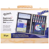 Mont Marte Ensemble pour peinture à l'aquarelle - Paquet de 33-1
