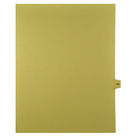 Mark Maker – Onglets séparateurs juridiques beiges, 1/15 onglets, format lettre, sans trous, numéro 145, 25/paquet-Onglets séparateurs beiges, 1/15 onglets