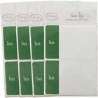 JAM Paper Étiquettes-cadeaux porte-nom avec Ho-Ho-Ho, 2 1/4 x 3 1/2 po, 2/page, 96/paquet-Taille : 2 1/4 haut. x 3 1/2 larg. (po)