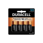 Duracell - Lithium Hpl 123 - Paquet de 4-HP au lithium