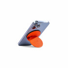 Poignée et support de téléphone compatible MOFT Snap O Magnetic MagSafe pour iPhone - Orange-Prend en charge les modes Portrait et Paysage