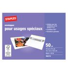 Staples Enveloppe photo, 4 x 6 po, 50/paquet-Protège vos photos pendant l’expédition