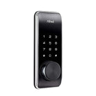 DB2-B Verrou Intelligent Chrome-Disponible en noir, chrome et or la serrure la plus élégante a date, la serrure intelligente Alfred DB2-B avec Clé outrepasser.