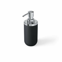 Umbra JUNIP - Pompe à savon liquide et gel hydroalcoolique 295ml, Chrome Noir-Non parfume