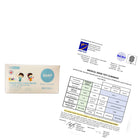 Worldbond SMP Canadian ASTM Niveau 3 Masques faciaux à 3 plis - 50 pcs x 2 Pack-Niveau 3 et sont conformes à la norme ASTM F2100-19