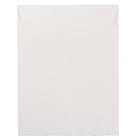 JAM Paper Enveloppes à ouverture au sommet et rabat droit gommé, 10 x 13 po, blanches, 1000 par paquet-Blanc