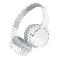 Belkin Soundform Kids Headphones - White-La batterie longue durée maintient les écouteurs chargés pendant 28 à 30 heures lors de l’écoute.