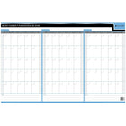 Planificateur mural flexible de 90/120 jours non datés effaçable Day-Timer - 24 po x 36 po - bilingue-24 po x 36 po