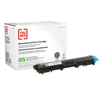 TRU RED - Cartouche de toner Brother TN225C remise à neuf - rendement élevé - cyan-Cyan
