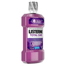 Listerine® - Bain de bouche antiseptique Total Care - 1 l-Prévient la carie et l'Association dentaire canadienne confirme que l'ajout de Listerine prévient mieux la gingivite que le brossage et l'utilisation de la soie dentaire seuls