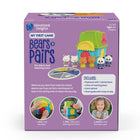 Educational Insights - Mon premier match : Les ours par paires-Cachez un animal dans chaque compartiment et ouvrez à tour de rôle une porte pour trouver une allumette. Faites un match et vous gagnez la partie !