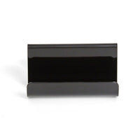 TRU RED - Support pour cartes professionnelles, 2 compartiments, noir-Présentation professionnelle pour vos cartes de visite