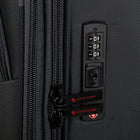 Air Canada - Valise à roulettes souple de 28 po Central Collection - Charcoal-Sangle de compression intérieure