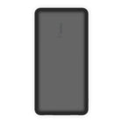 Belkin - BoostCharge Banque d'alimentation 20 000 mAh à 3 ports - Noir-20 000 mAh offre 75 heures supplémentaires d'autonomie à votre téléphone intelligent
