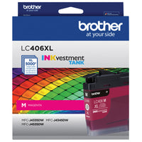 Brother - LC406XLMS Cartouche d’encre magenta authentique à haut rendement-Impression à jet d’encre couleur de qualité professionnelle, jusqu’à 5 000 pages