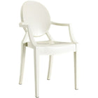 Nicer Furniture - fauteuil fantôme de Louis XVI - blanc - 2 pièces-Célèbre style Louis XVI, Chaise confortable.