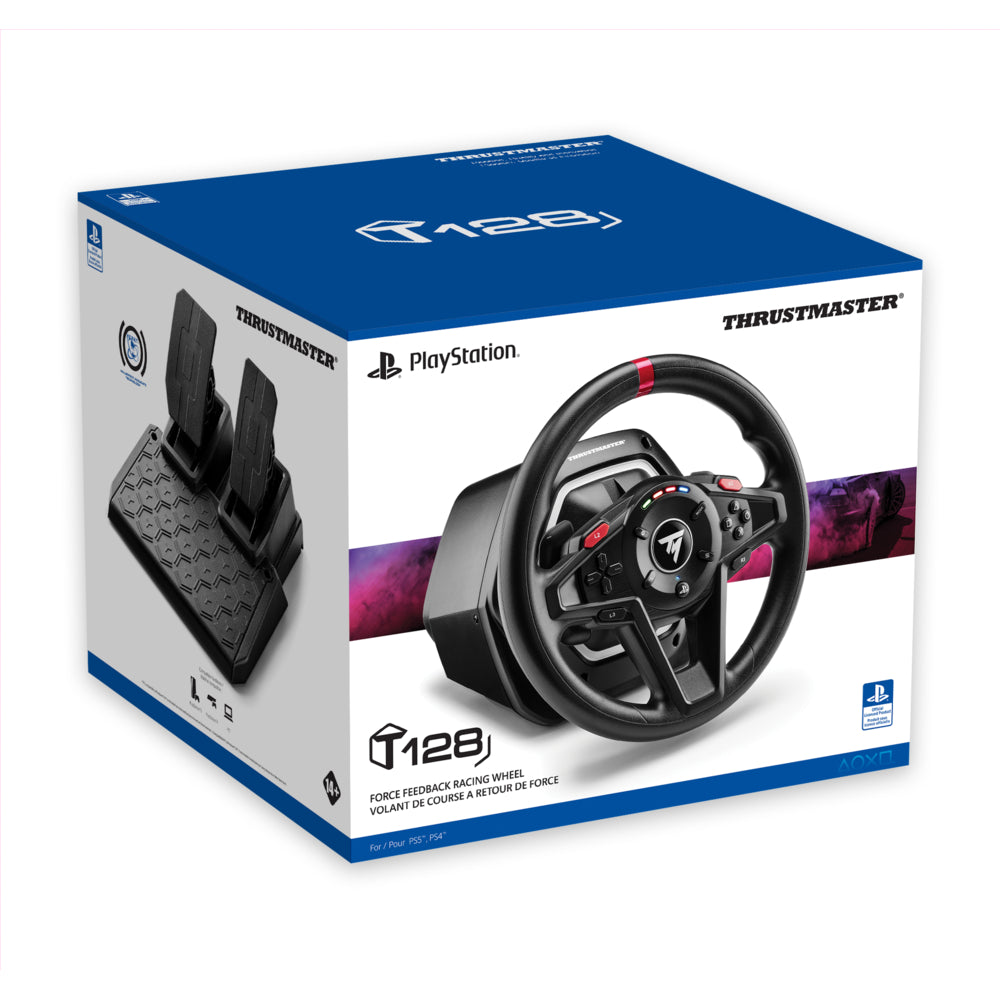 Thrustmaster - Volant de course Thrustmaster T128 P - PS4/PS5/PC