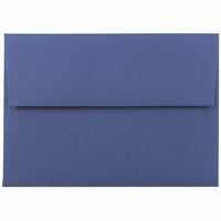 JAM Paper Enveloppes format livret avec fermeture gommée, 3 5/8 x 5 1/8 po, bleu présidentiel, 1000/paquet-Bleu présidentiel
