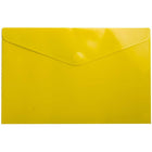 JAM Paper Enveloppe de plastique de style livret, 9 3/4 x 14 1/2 po, jaune, 12/paquet-Type de produit : Enveloppe latérale pour lettre