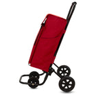 Playmarket, Forzudo Duett, Chariot de Courses - 4 Roues - Rouge-Deux poches laterales