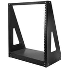 StarTech Rack de serveur robuste 12U à 2 montants (2POSTRACK12)-Gagnez de l'espace avec une solution de rack compacte à deux montants