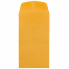 JAM Paper #6 Enveloppes recyclées Coin Commerciales - 3 3/8" x 6" - Kraft brun - Paquet de 100-Quantité : 100 enveloppes par paquet