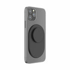 Poignée pour téléphone Popsockets Magsafe Noir-Prise en main magnétique et support avec dessus remplaçable.