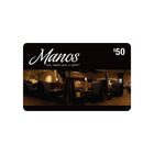 Carte-cadeau Manos de 50 $-Vous ne pouvez pas gagner des milles par le biais d’achats avec cartes-cadeaux.