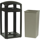 Rubbermaid – Contenant classique Landmark SeriesMD, sable, 45 gallons, doublure 3959 sans côtés (FG397500SBLE)-Capacité : 50 gallons américains
