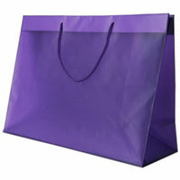JAM Paper - Sacs à provisions - 15 x 12 x 6 - Violet - Vrac 100 sacs/paquet-Couleur : Violette