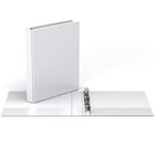 Davis Group Super offre Easyview, Reliure View à anneaux ronds 1 po, personnalisable, paquet de 6 - Blanc-1 po