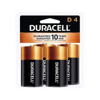 Duracell - Coppertop Piles D - paquet de 4-PILES LONGUE DURÉE CONÇUES POUR LA FIABILITÉ?: Les piles alcalines Duracell Coppertop offrent une puissance et une performance durables sur lesquelles vous pouvez compter et ainsi utiliser dans vos appareils électroniques à la maison ou en déplacement