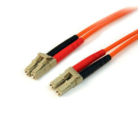 StarTech  Câble de raccordement à fibre optique 50/125 duplex multimode LC à LC, 2 m-Peut maximiser l’utilisation du conduit de câblage tout en minimisant les problèmes d’installation