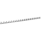 Southwest - Reliure Plastique -  19A -  3/8po -  Blanc -  paquet de 100-Reliure Plastique